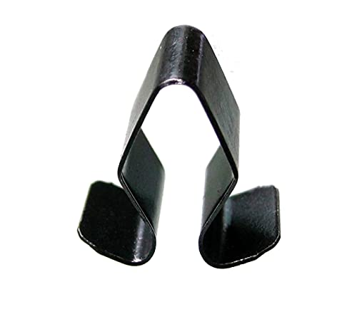 Autobahn88 Metallic Clip-On Retainer Clip for Trunk Lock,A-Pillar Panel, Compatible with Volkswagen (OEM# 7M3827649) (Pack of 10)