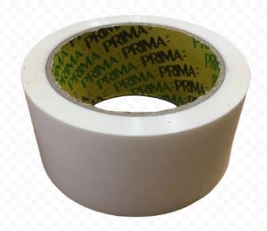 Prima Tape White 6 Rolls 48MM x 66M Packaging Tape for Parcels and Boxes Heavy Duty Packing Strong, Secure and Sticky Seal your Boxes - Image 2