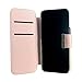 Ted Baker KHAILS Pink Croc Dual Card Slot Folio Phone Case for iPhone 14 Pro Gold Shell