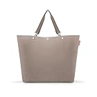 reisenthel shopper XL herringbone mokka – Geräumige Shopping Bag und edle Handtasche in einem – Aus wasserabweisendem Material