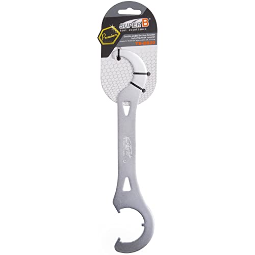 Super B Double-Sided BB Lock-Ring Hook Spanner