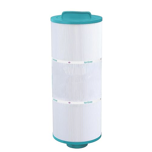 Hurricane Filters 2 Pack HF5H502-01 Spa Filter Cartridge - Replacement for PPM50SC-F2M, Unicel 5CH-502, Filbur FC-0195, Pacific Marquis Spas, Cal Spas, Low Flow Recirc 48SF
