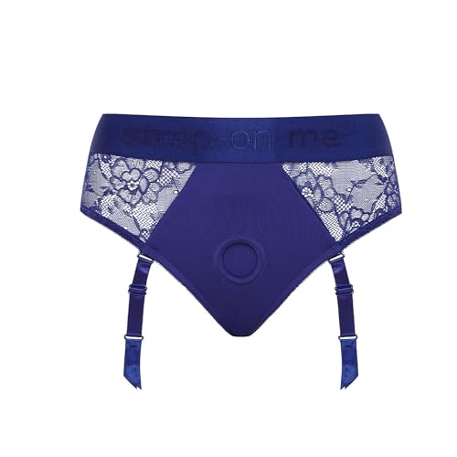 Strap-On-Me Harnais Lingerie Diva Bleu - XXL