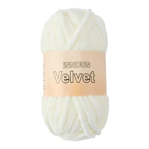 Image of Soft Velvet Chenille Yarn for Crocheting, Super Bulky Yarn for Blankets