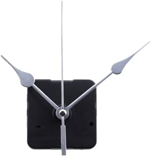 Gleader Movimento + Lancette Argento da Ricambio Orologio Tavolo Parete Accessori
