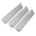 Replacement for Weber Spirit Grill Parts Spirit I & II 200 Series, Spirit E210, S210, E220, S220, 7635 15.3” Stainless Steel Heat Shields Plate Flavor Bars, 3 Pack
