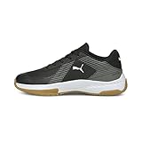 PUMA Varion Jr Hallenturnschuh , Puma Black Ultra Gray Gum , 34