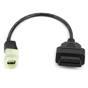 Yagosodee OBD2 naar 4 Pin Kabel Motorfiets Fault Adapter Motorfiets 4 Pin Diagnostische Kabel OBD2 naar 4 Pin Kabel…