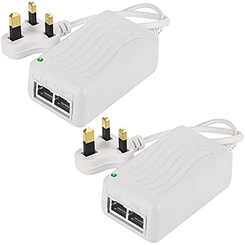 Lonnky 2-Pack PoE Power Adapter Supply Injector Ethernet Cover