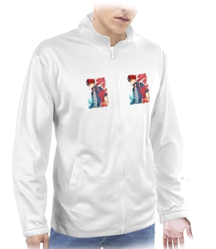 MERCHANDMANIA CHAQUETA TECNICA CON 2 IMPRESIONES MY HERO