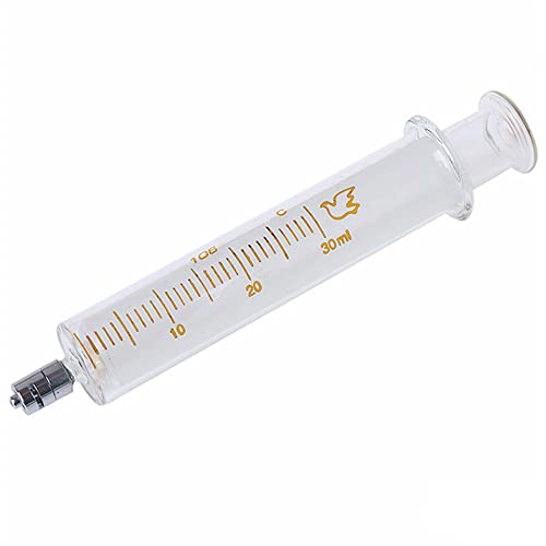 Seringue en verre, 30 ml, Luer Lock, calibre Luer Lock en métal, stérile, par [marque]
