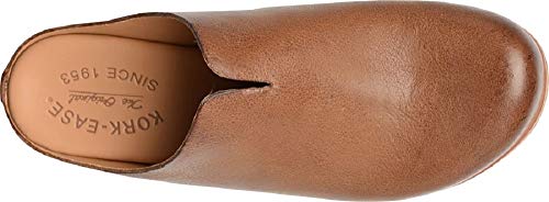 KORK-EASE Women's para Slip-On Leather Clog Flats with Comfort Cushioned Footbed4