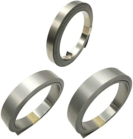 1KG/Roll 0.1MM Li-Ion Battery Nickel Sheet Plate Nickel Plated Steel Belt Strip Connector Spot Welding Machine Battery Welders (0.1X6MM)