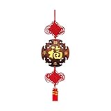 Good Blessing Gift: Chinese New Year decoration is also a great gift for blessing, longevity, wealth, happiness and health.