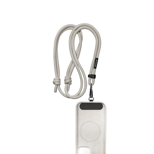 Tour de cou universel téléphone pour éviter les chutes Black Rock cordon gris robuste