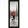 Manning, Ruane 11x24 Black Ornate Framed Canvas Art Print Titled: New York Stroll (25_14043) #2