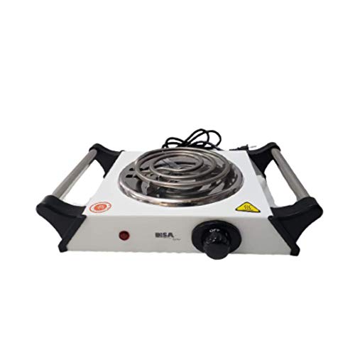 Opiniones y reviews de Parrilla Disa los preferidos por los clientes. 43 DISA HOME, Parrilla Eléctrica de Mesa, 1 Quemador con Asa (Blanco)