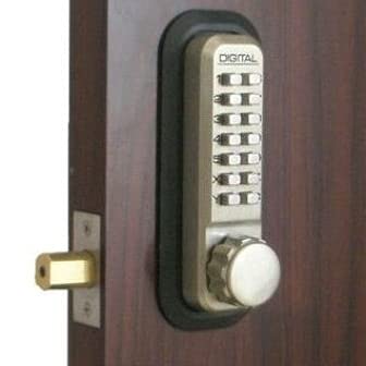 Lockey 2210JBDC Lockey 2210DC 2000 Series Keyless Entry Double Combination Mechanical Deadbolt with Interior Thumb Turn
