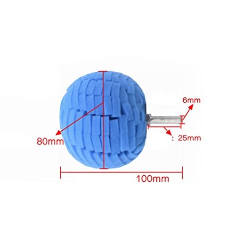 VICASKY Hub para Almofadas de Buffer Polidas de Esponja de Bola Redonda Detalhando Enceramento de Ca
