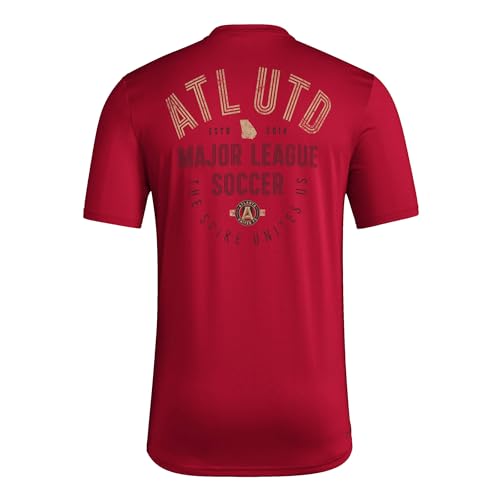 Image of adidas Men's Inter Miami CF Local Pop Short Sleeve Pre-Game T-Shirt