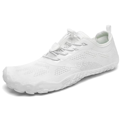 Image of SAGUARO Womens Mens Barefoot Shoes Minimalist Trail Runner Wide Toe Box Zero Drop Outdoor Cross Training Shoe