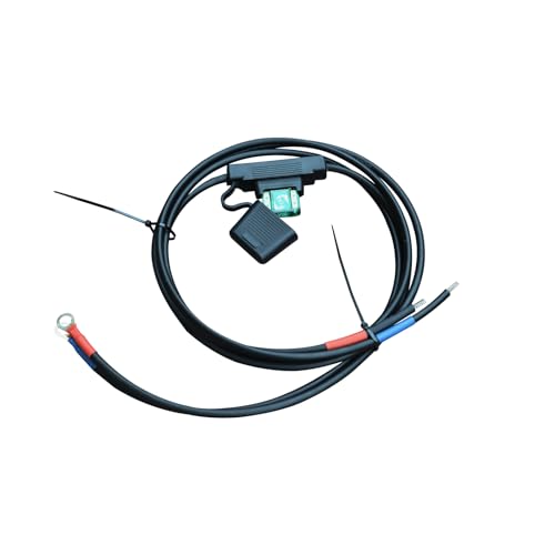 Njoysolar 6 mm² Battery Cable Solar Charge Controller and Battery with Fuse M8 Ring Eyelets (30)