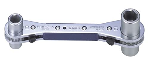 トップ (TOP) アルラッチ 8x10㎜ 12x13㎜ 4サイズ板ラチェット アルミ製 20°送り シール包装品 PRW-3LA-H