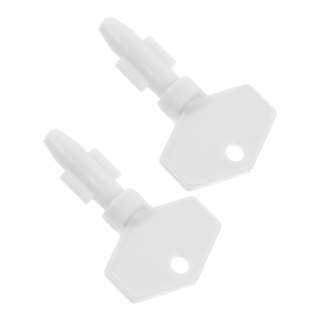 Alipis Universal Paper Towel Dispenser Key 2 Pack Fit for Paper Roll Holders Tissue Boxes Stylish Functional