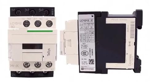 Contacteur CC LC1D25 24V triphasé sur rail DIN pour armoire électrique