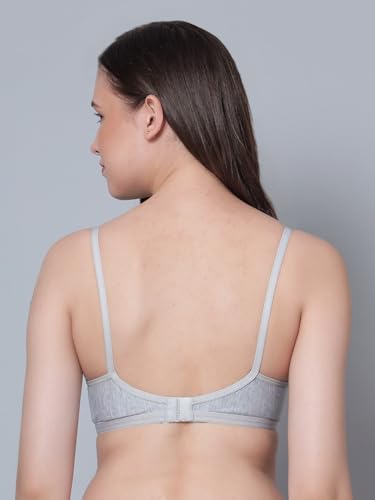 Image of Aimly Women's Cotton Non-Padded Non-Wired Solid Multicolor Bra Combo Pack of 6