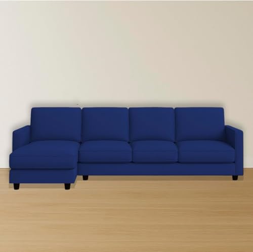 Image of The MM Furniture store Premium Fabric Sofa - Sapphire (6 Seater - LHS)
