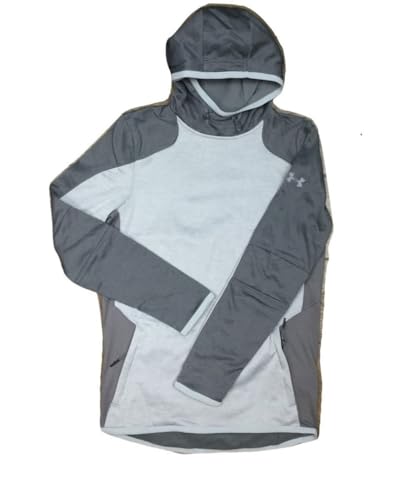 Under Armour Men's Cold Gear Reactor Fleece Hoodie, Lt Gray (941)/DK Gray, Small