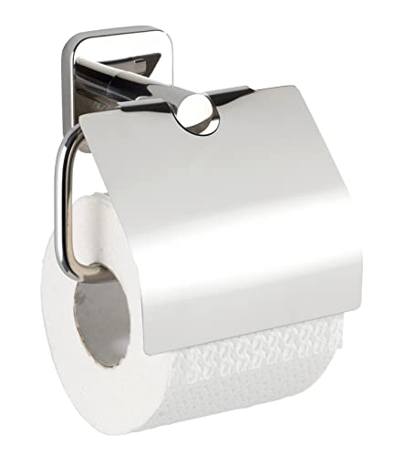 WENKO Porta carta igienica con coperchio Mezzano