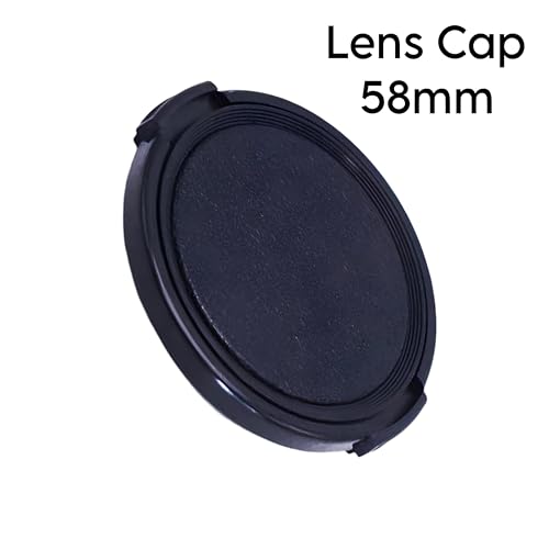 Image of GetZget Nd Filters Lens Cap Compatible with oneplus12, iPhone 14 /15 pro & pro max, Xiaomi 14 Mobile Cover, DSLR Camera Lens Cover (Lens Cap, 58mm)