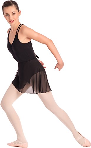 Foto von Arabesque Damen Ballett Wickelrock Ballettrock 2007 (M, Schwarz)