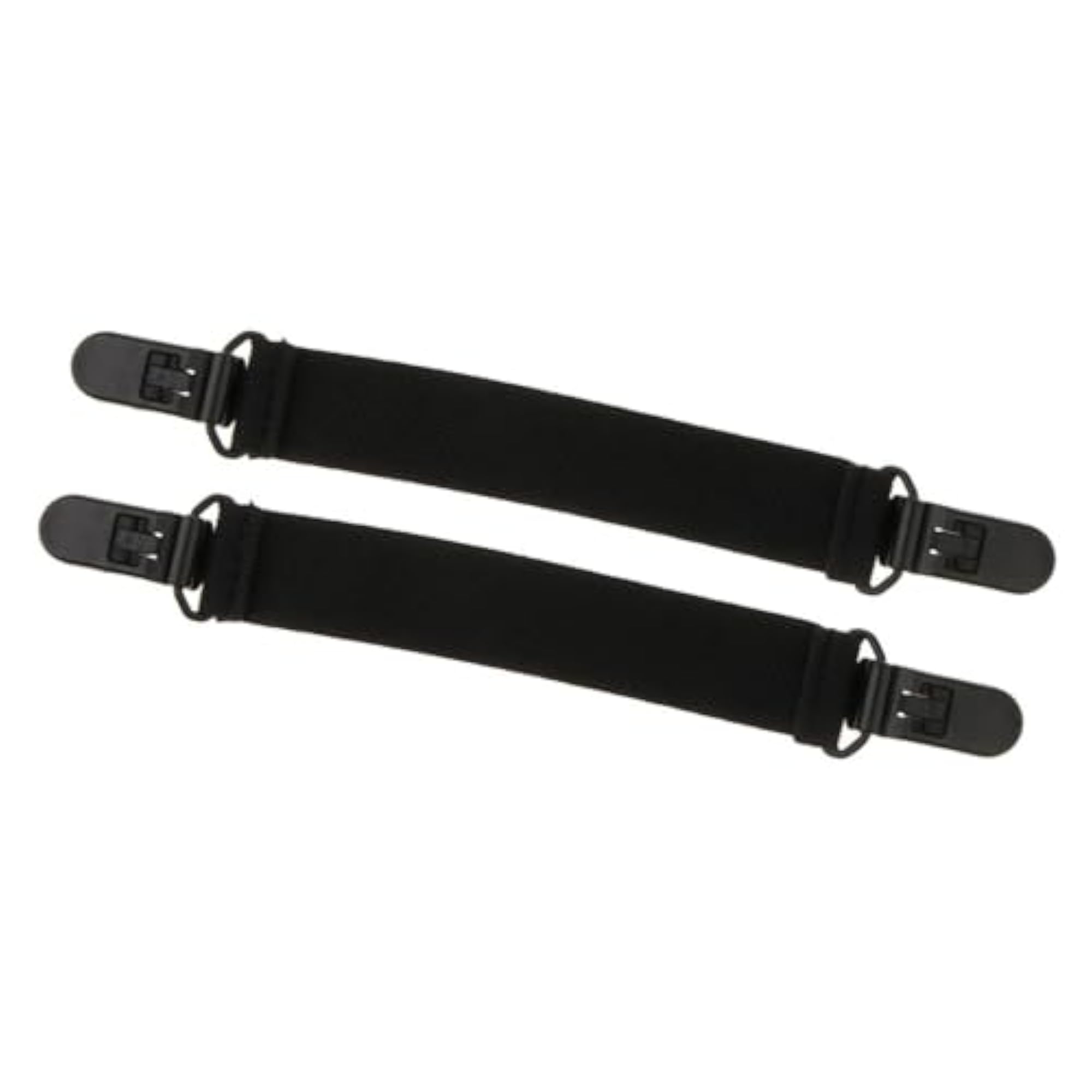 2 Pieces Pant Leg Grippers Strap for Women, Black Accessories