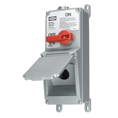 Hubbell Twist Lock Enclosed Disconnect Switch