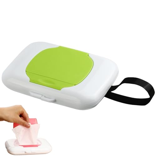 Wipes Dispensers Travel Wipes Case Refillable Wipe Holder Reusable Travel Wet Wipe Pouch Hanging Wet Wipe Container Indoor Outdoor Wipe Box