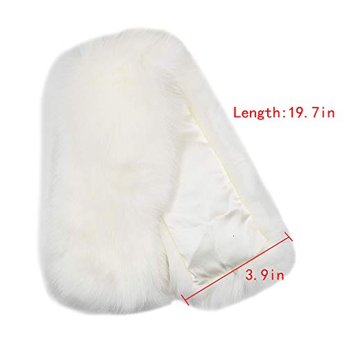 Buddy Women Fashion Faux Fur Scarf Soft Collar Wrap Windproof Circle Scarfs Neck Warmer2