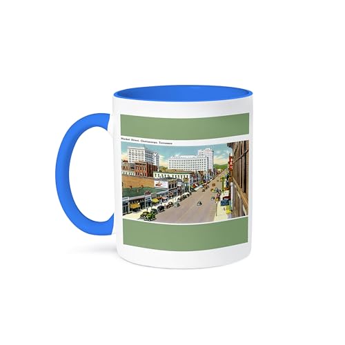 3dRose Chattanooga Market Street Scene 11oz Mug