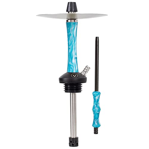 Shisha, Diavla Hookah, Cahimba, Narghile, Huka aus Harz und Polyacetal, Minigröße, Glasfuß nicht enthalten, Harzschlauch…