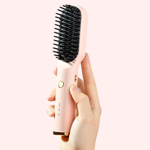 Cepillo alisador inalámbrico para cabello corto miniatura 7