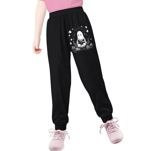 Showudesigns Sweatpants for Girls 4-15 Years with Pockets
