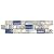 Stone Mix Glass 1x2 Subway Tile Polished Gray & Royal Blue Mosaic for Kitchen Backsplash and Bathroom Wall Natural Marble Mini Birck Mosaics Shower Floor Tiles (Sample Swatch)