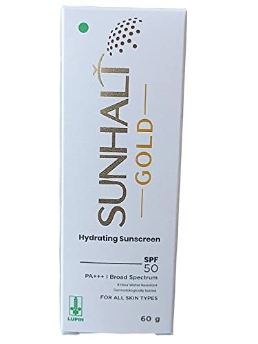 Entirety NUTRAMUST Sunhalt Gold Hydrating Sunscreen For All Skin Type Spf 50