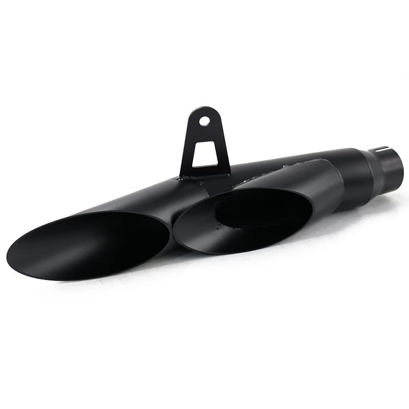 Escape Moto Tubo Para BMW para S1000RR para S1000 silenciador escape doble salida tubo escape motocicleta acero inoxidable negro Moto Tubo Escape Silenciador