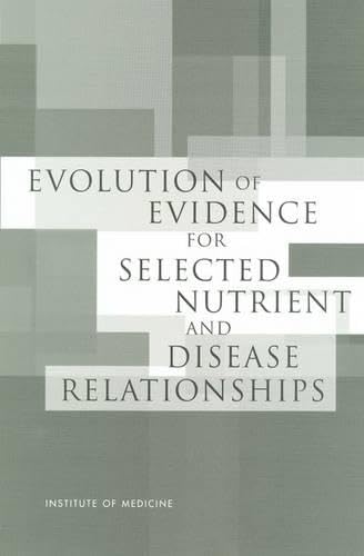 Buy Evolution of Evidence for Selected Nutrient and Disease Relationships — BookShops.in