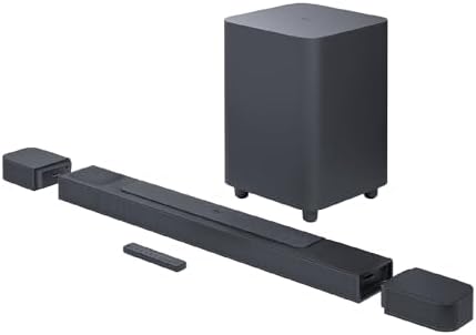 （14:30時点） JBL BAR 800 [VGP 2025金賞] Dolby Atmos 5.1.2ch 720W サウンドバー ワイヤレス サラウンド eARC HDMI Wi-Fi リアスピーカー & ワイヤレスサブウーファー JBLBAR800PROBLKJN