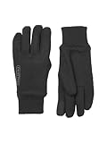 SEALSKINZ Necton - Guante de punto resistente al viento para todo tipo de clima, negro, grande, Negro, L
