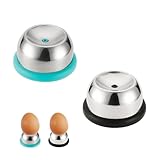 2 Stück Eierpiekser,Eierstecher Aus Edelstahl Eierschneider Eipicker Eidorn Eierpicker Eierlocher Eier Piekser Lustig,Stecher für Hart Gekochte Küchenutensilien Bar Cooking Egg SpüLmaschinenfest